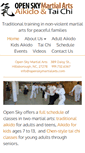 Mobile Screenshot of openskymartialarts.com